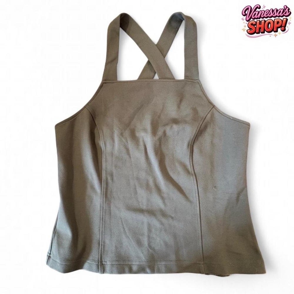 Anthropologie Tank Top with Criss Cross Straps!